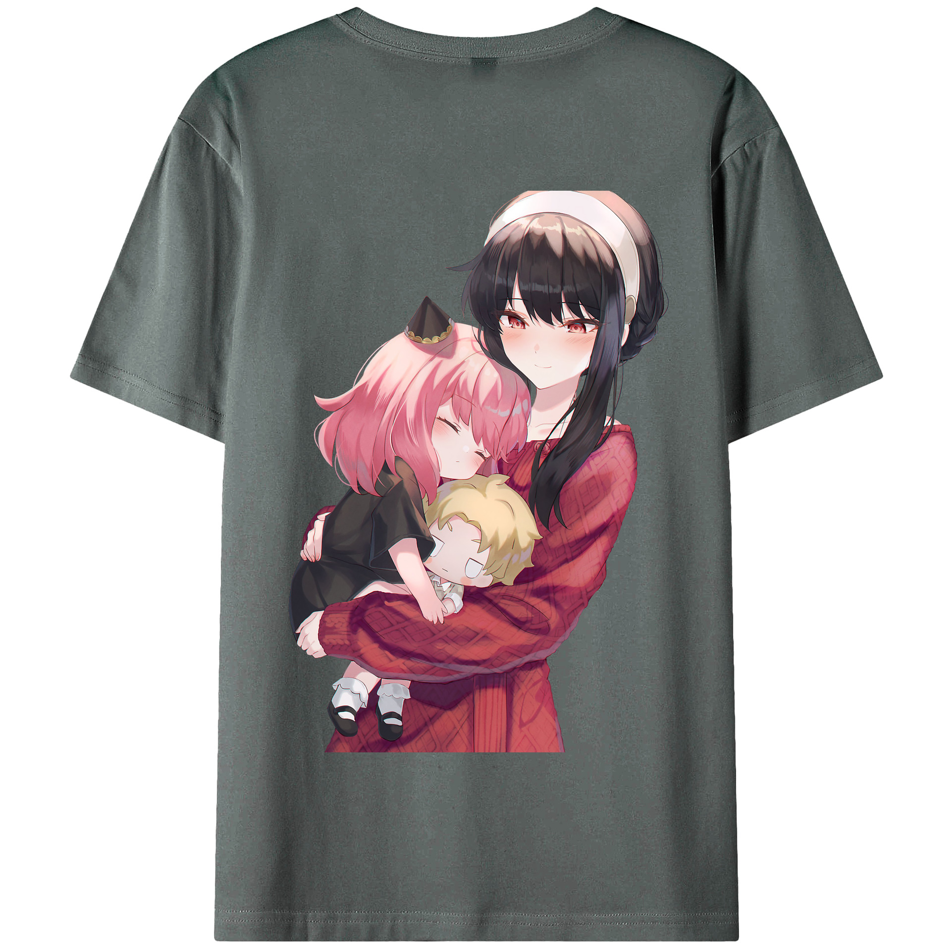 （画像用） SPY×FAMILY间谍家家酒 綿100％半袖Tシャツ（背面プリント）